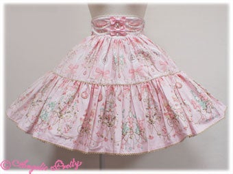 Angelic Pretty スウィーティーシャンデリア Sweetie Chandelier Skirt by Angelic Pretty