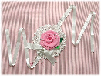 Princess Rose Canotier by Angelic Pretty