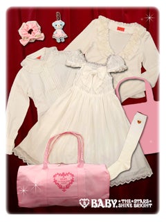 Rose Candle JSK Set (2011 Winter LP Original Print Set C) by Baby