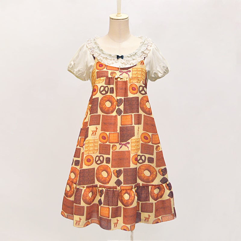 Biscuits & Chocolates Sleeveless JSK (2014) by Emily Temple Cute