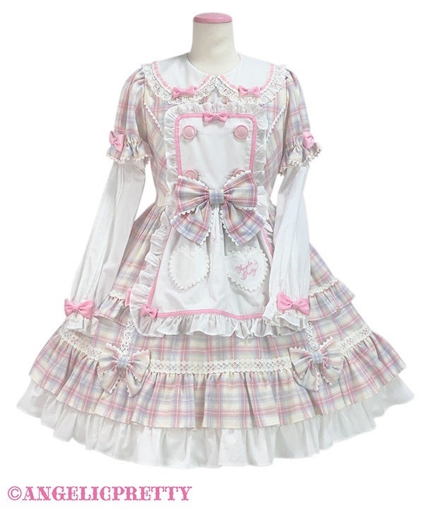 Sugary Tartan Check OP by Angelic Pretty