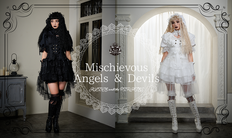 Mischievous Angels & Devils Arm Corset by Alice and the Pirates