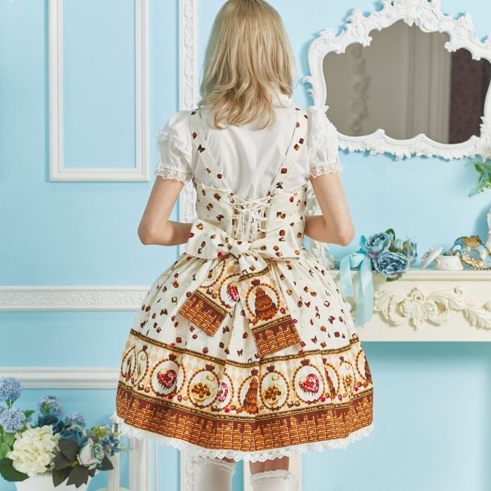Royal Chocolate JSK by Bodyline
