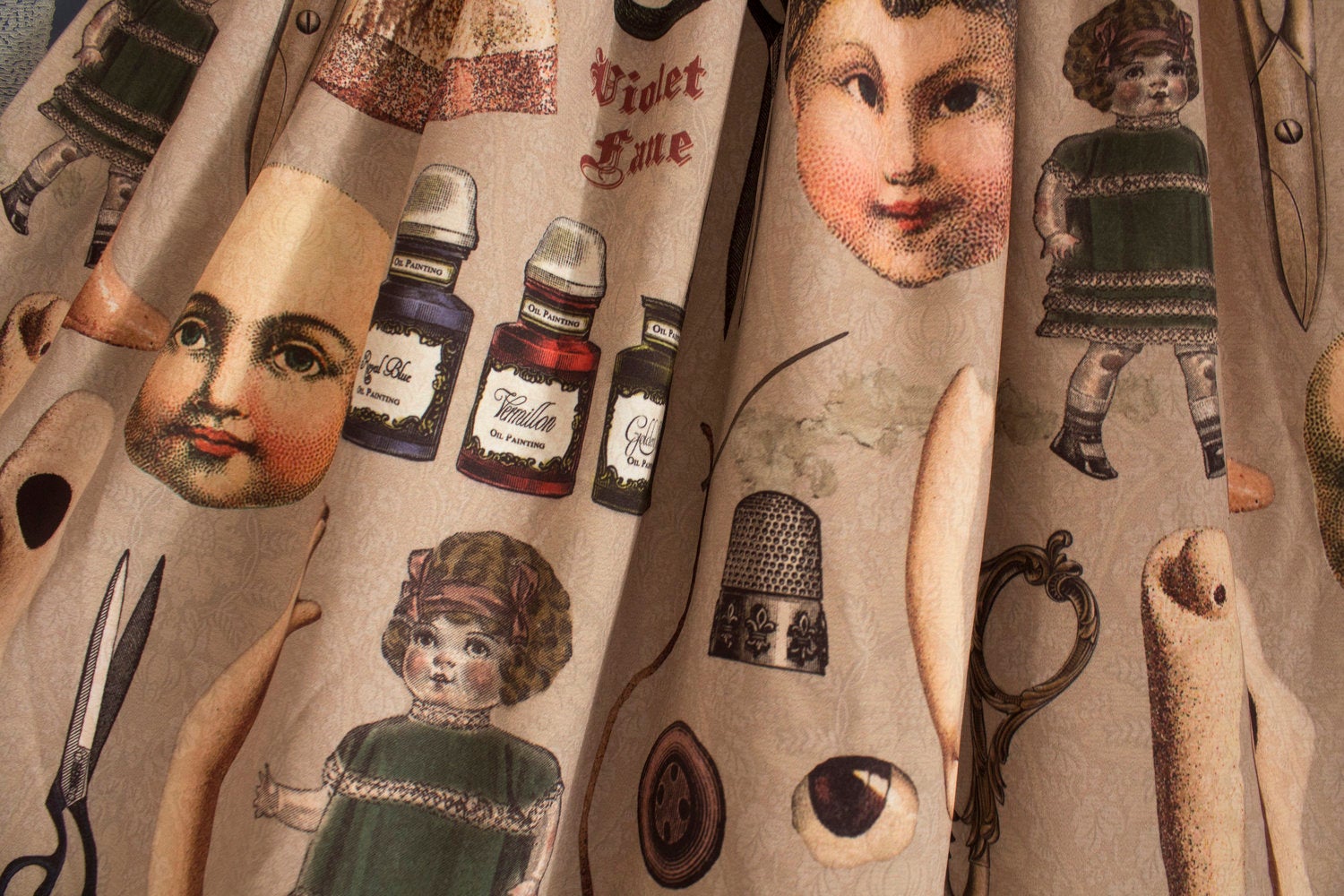 d*9様 Violet Fane puppet maker スカート Violet Fane ~ The Puppet Maker Skirt by Indie Brand