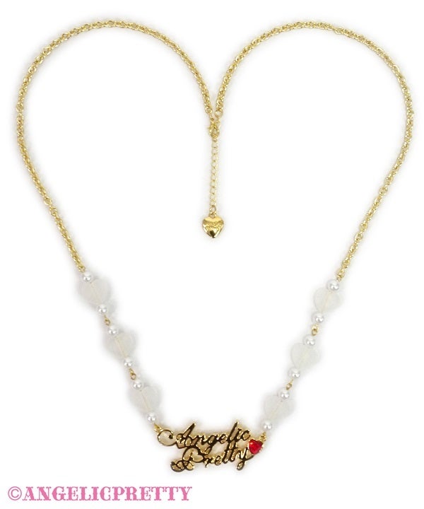 Angelic Plate Necklace (2024) by Angelic Pretty