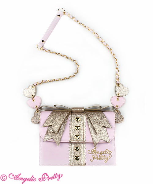 Present Ribbon Pochette (2018 2nd Release) by Angelic Pretty