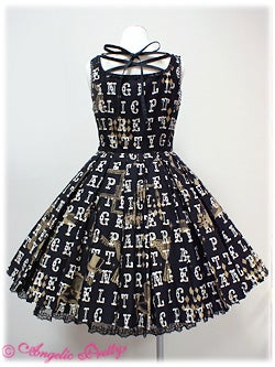 Moon Night Theater Pleated JSK by Angelic Pretty