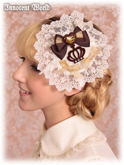 Playing Cards Chocolate Head Bow by Innocent World