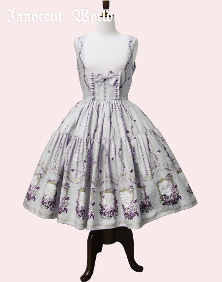 Antique Violet Corset JSK by Innocent World
