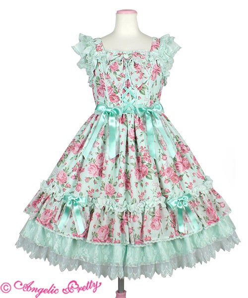 Dramatic Rose Princess JSK by Angelic Pretty