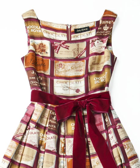 British Chocolate Bar Square JSK by Jane Marple