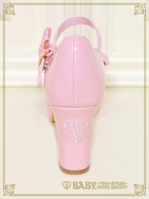 Princess Drop Embroidered Enamel Dolly Shoes by Baby, the Stars