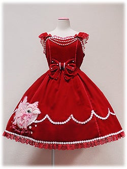 Milky-Chan the Fawn Applique JSK by Angelic Pretty