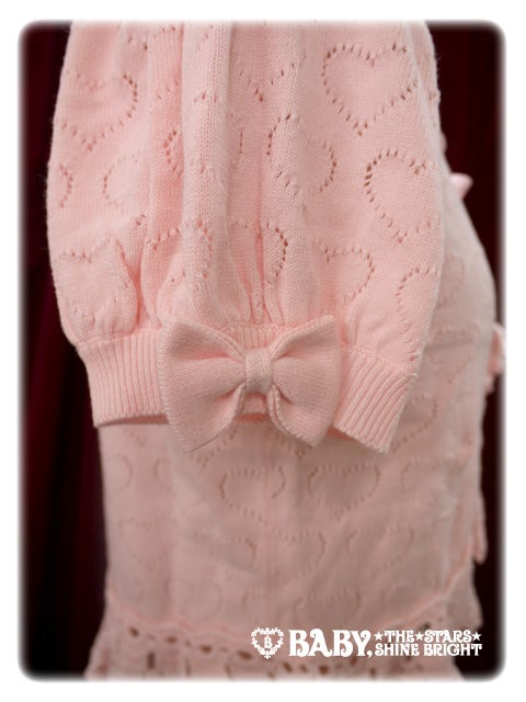 Heart Openwork Knitting Bolero by Baby, the Stars Shine Bright