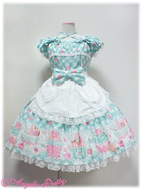 Angelic Pretty【Sugar Fairy CakeワンピースSet】 Sugar Fairy Cake OP Set by Angelic Pretty