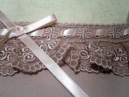 Roses and Ribbon Scalloped Embroidery JSK by Innocent World