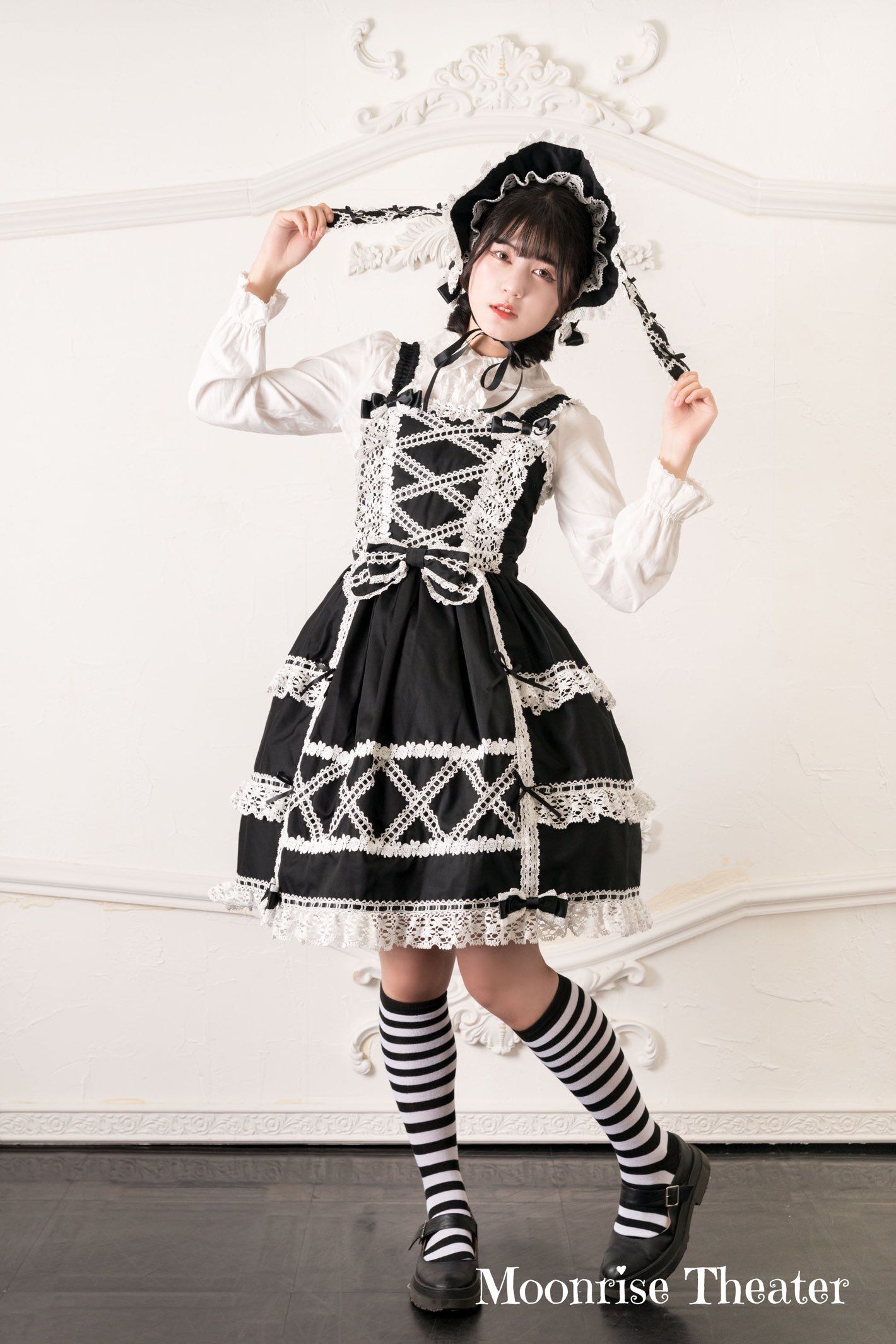 Moonrise Theater ~ Cross Ribbon JSK by Indie Brand