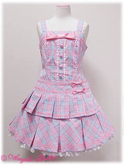 アンジェリックプリティ スクールマーチ JSK セーラー チェック School March JSK by Angelic Pretty