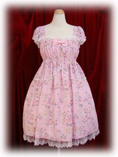 BABY 天使柄シフォン JSK 2333cc42-c3fc-5dc1-8afd-