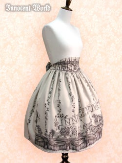 Story of Queen and Angels Skirt by Innocent World