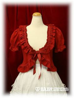 Short Sleeve Frill Bolero by Baby, the Stars Shine Bright