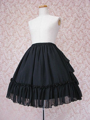 Frill Chiffon Underskirt (2007) by Victorian Maiden