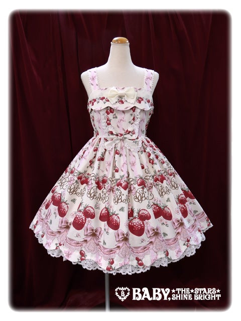 Juicy BABY Love Love Berries Scallop JSK by Baby, the Stars Shine