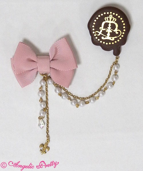 AngelicPrettyキャンディブローチ Melt Crown Chocolate Brooch (2016) by Angelic Pretty