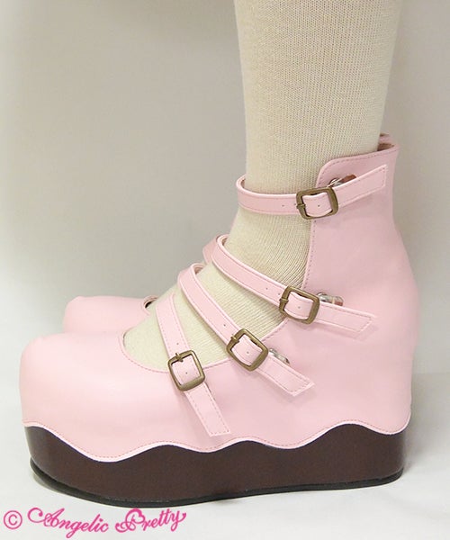 靴 Angelic Pretty Melty Chocolate Shoes Melty Chocolate Shoes by Angelic Pretty