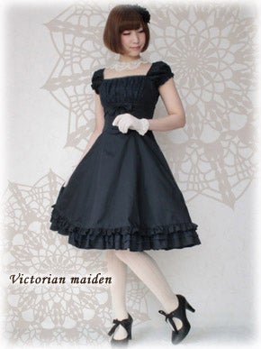 Lady Lace Puff Sleeve OP by Victorian Maiden