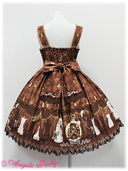 Chess Chocolate Jabot JSK (2011 2nd Release) by Angelic Pretty