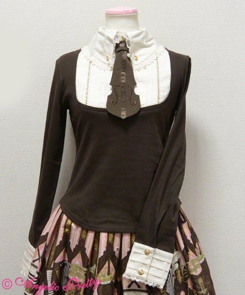Violin Tie Cutsew by Angelic Pretty