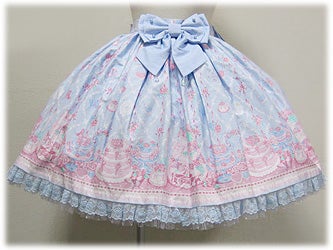 Angelic Pretty メモリアルケーキ Memorial Cake Memorial Cake Skirt by Angelic Pretty