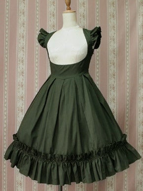 Apron Frill JSK (2014) by Victorian Maiden