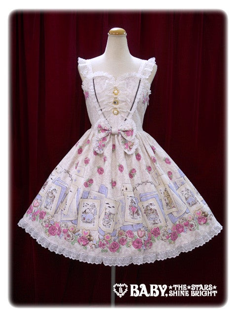 Wonder Story Comes In The Rose Blooming Night Heart JSK by Baby