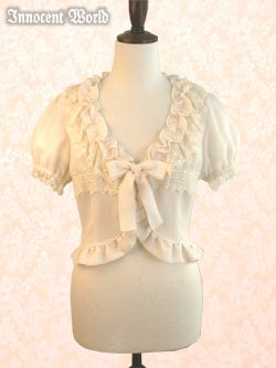 Original Lace Pearskin Bolero by Innocent World