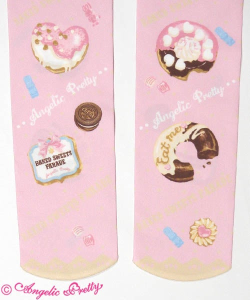 Baked Sweets Parade Tights by Angelic Pretty