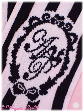 Cinema Doll Crew Length Socks by Angelic Pretty