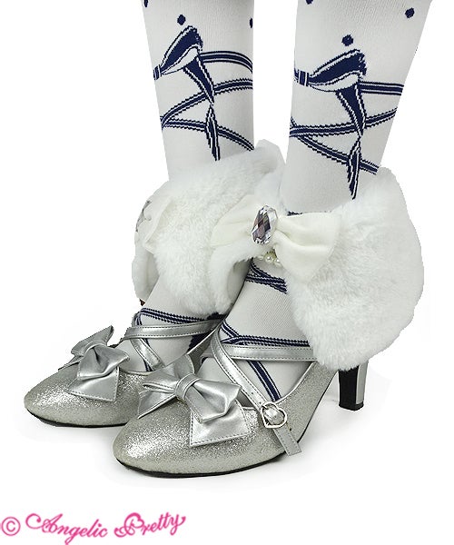 Fantastic Crystal Fur Ankle Cover by Angelic Pretty