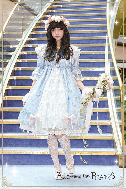ALICE and the JSK オフィーリアブーケ〜花に葬られた夜〜柄 Ophelia's Bouquet ~A Night Buried in Flowers~ OP by Alice and the