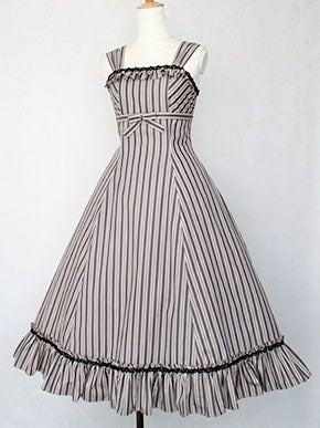 Regimental Bustle Long JSK by Victorian Maiden