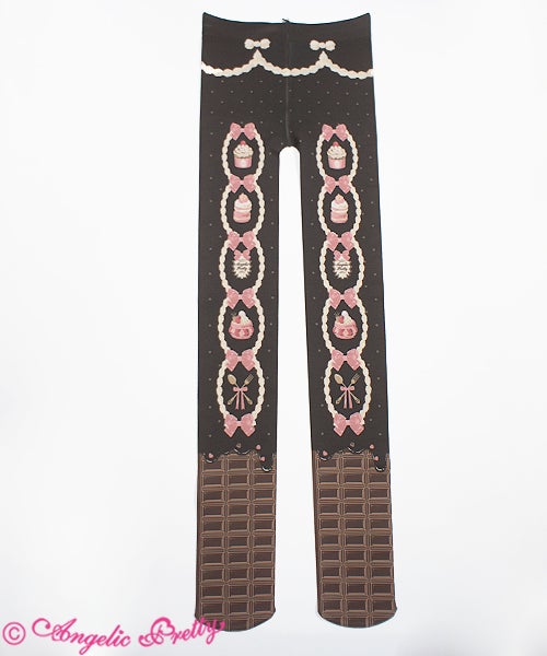 Sweet Cream Princess Tights by Angelic Pretty