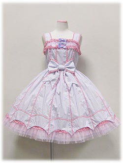 Pastel Striped JSK by Angelic Pretty