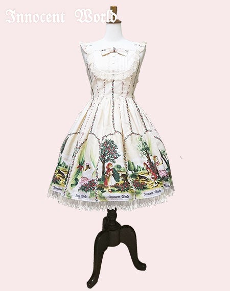Innocent Red Riding Hood Lace JSK by Innocent World