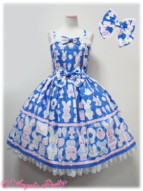 【Angelic Pretty】Fancy Paper Dollsサロペット ☆Lucky Pack 2014☆ Fancy Paper Dolls Special Set by Angelic Pretty