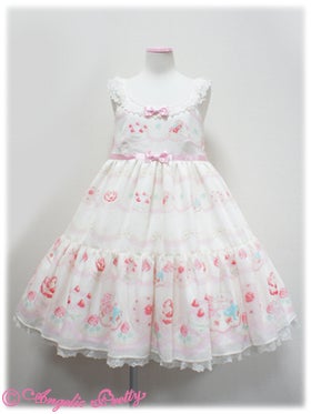 Whip Show Case Tiered JSK by Angelic Pretty