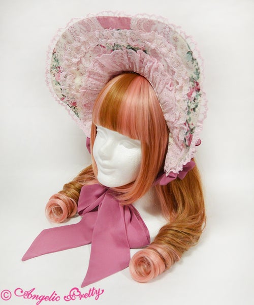 Belle Epoque Rose Bonnet by Angelic Pretty
