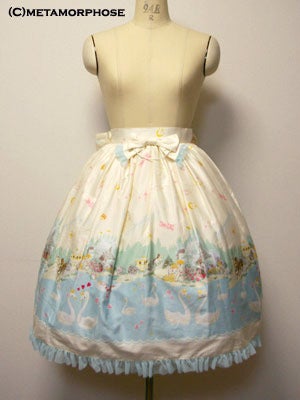 morphose temps de filleスワンレイクスカート Swan Lake Skirt (Medium Length) by Metamorphose Temps de Fille