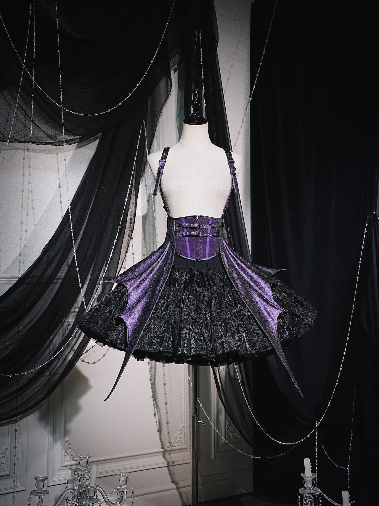 Hoshibako Works ~ Night Evil Harness Corset -bright- by Chinese