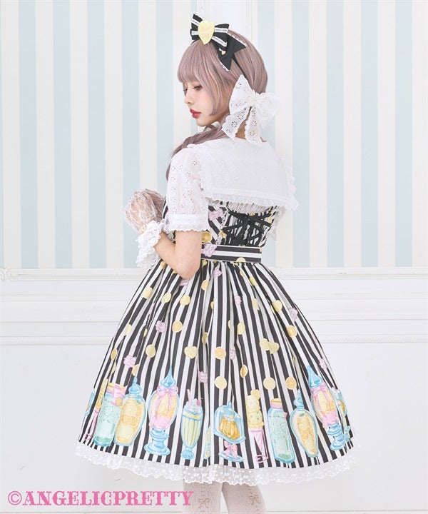 Cotton Garden Lace Sailor Blouse by Angelic Pretty